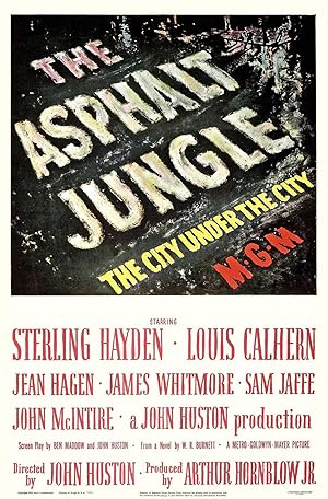 The Asphalt Jungle poster