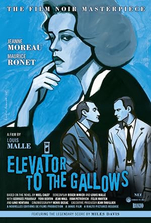 Elevator to the Gallows poster